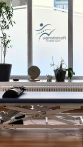 Praxisinnenräume der Physiotherapiepraxis Mölders Marktplatz 1 in Rott a. Inn