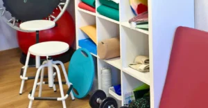 Trainingsgeräte der Physiotherapiepraxis Mölders Marktplatz 1 in Rott a. Inn